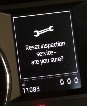 איפוס התראת טיפול